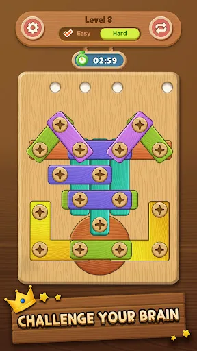 Royal Bolt : Screw Puzzle screenshot 4