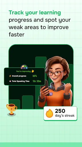 SuperEnglish - Speak & Learn screenshot 5
