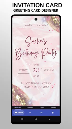 Invitation Card Maker&Designer screenshot 4