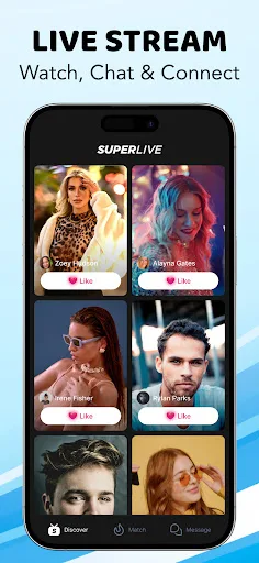 SuperLive- Live Stream & Chat screenshot 4