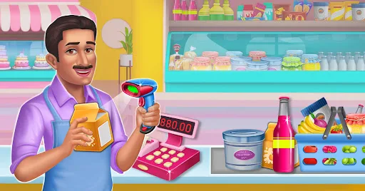 Supermarket Cashier Game screenshot 1