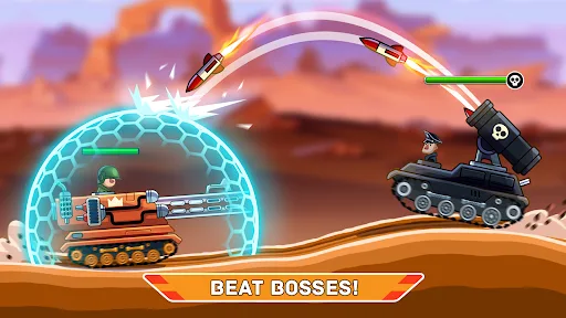 Hills of Steel screenshot 2