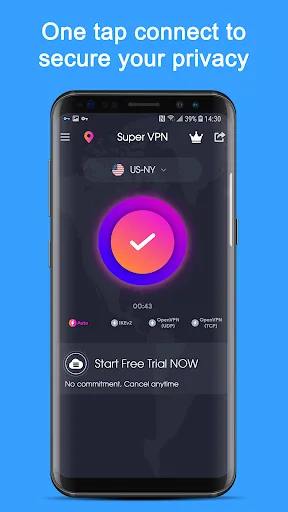 VPN Proxy Speed - Super VPN screenshot 1