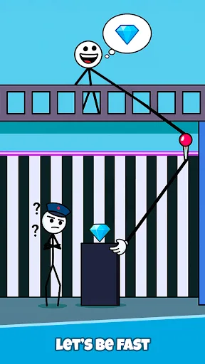Thief Game: Stickman Escape screenshot 4