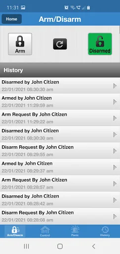AlarmLINK screenshot 3
