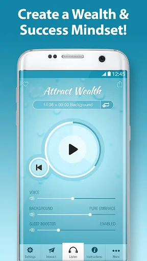 Attract Wealth Hypnosis screenshot 1