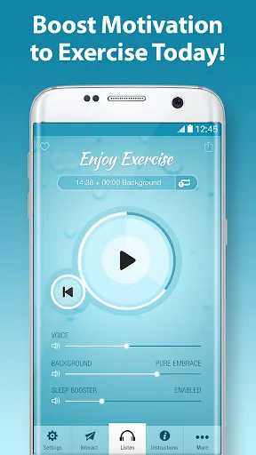 Enjoy Exercise Hypnosis screenshot 1