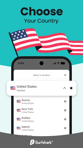 Surfshark: Secure VPN service screenshot 1