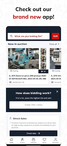 Surplex Auctions screenshot 1