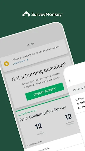 SurveyMonkey screenshot 1