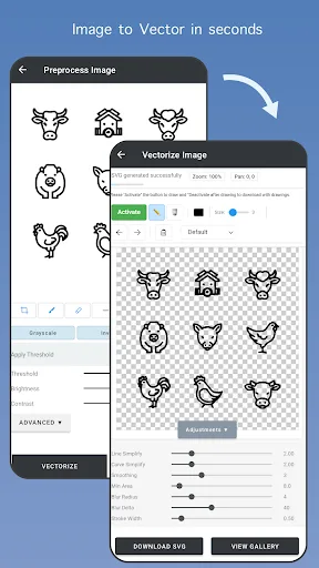 SVG Vector - Converter screenshot 1