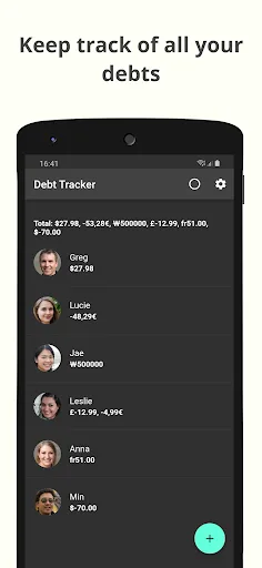 Debt Tracker screenshot 1