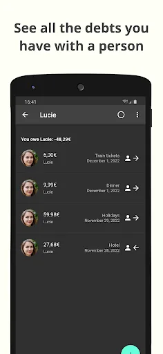 Debt Tracker screenshot 2