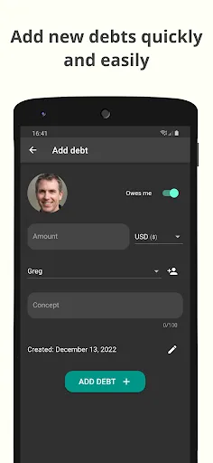 Debt Tracker screenshot 3
