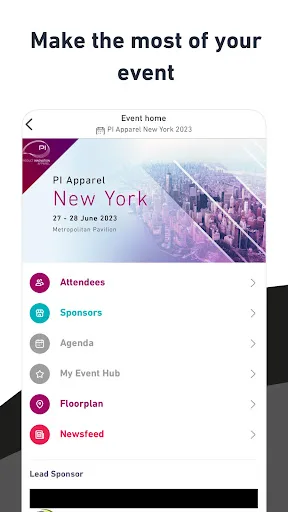 PI Events screenshot 1