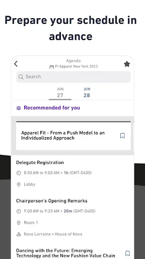 PI Events screenshot 2