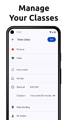 School Planner - Timetable screenshot 5