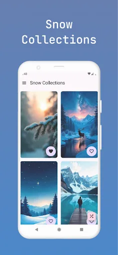 Snow Wall screenshot 1