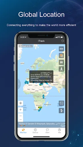 iTrack - GPS Tracking System screenshot 1