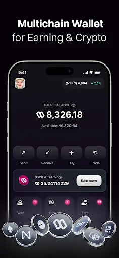 Sweat Wallet: Walk Into Crypto screenshot 2