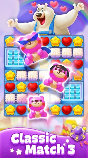 Sweet Candy Match: Puzzle Game screenshot 3