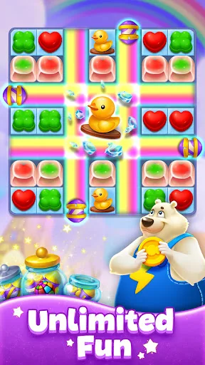 Sweet Candy Match: Puzzle Game screenshot 4