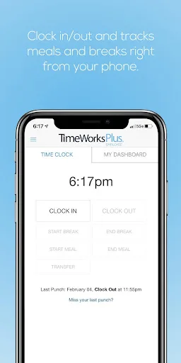 TimeWorksPlus Employee screenshot 1