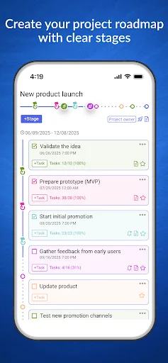 WinGo Plan: projects & goals screenshot 4