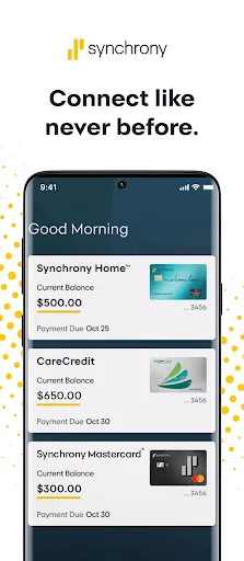 MySynchrony screenshot 1