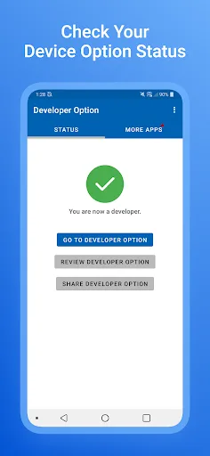 Developer Option screenshot 1