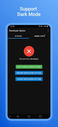 Developer Option screenshot 2
