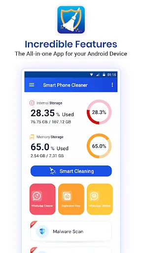 Smart Phone Cleaner screenshot 1
