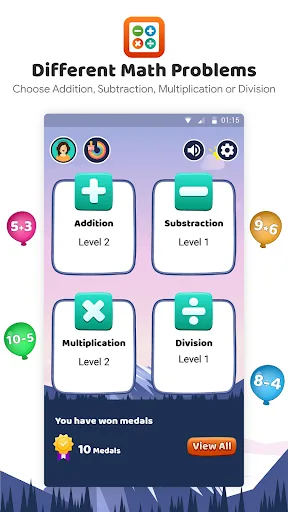 Learn Math App:Game of Numbers screenshot 1