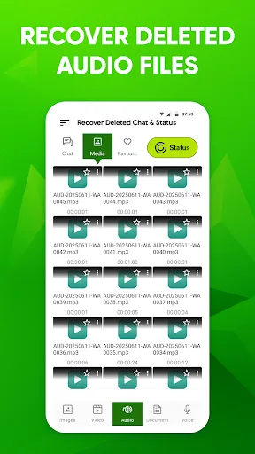Recover Deleted Chat & Status screenshot 4