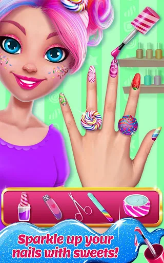 Candy Makeup Beauty Game screenshot 3