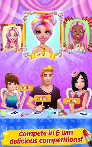 Candy Makeup Beauty Game screenshot 4