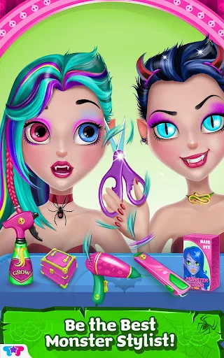 Monster Hair Salon screenshot 5