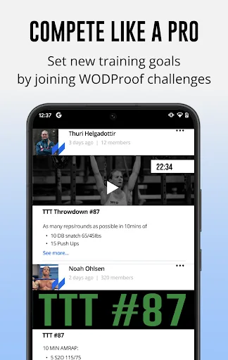 WODProof: WOD Recorder & Timer screenshot 4
