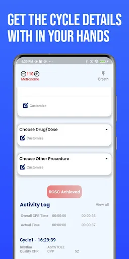 TACT CPR Timer screenshot 3