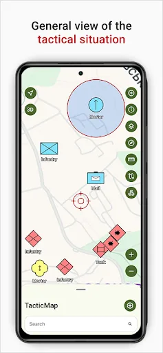 TacticMap: Battle map screenshot 1