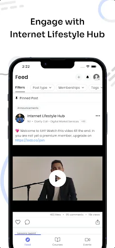 Internet Lifestyle Hub screenshot 2