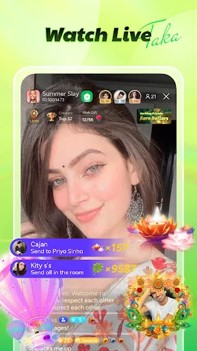 Taka - Chat, Live, Games room screenshot 2