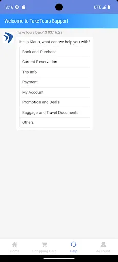 TakeTours – Book Tours online screenshot 4