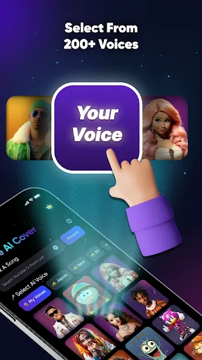 SingUp Music: AI Cover Songs screenshot 2