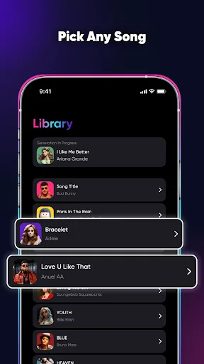 SingUp Music: AI Cover Songs screenshot 3