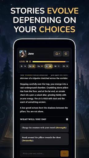 Tales RPG: AI Text Adventure screenshot 1