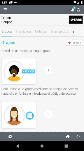 U-ERRE Mi Aula screenshot 2