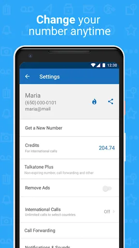 Talkatone: Texting & Calling screenshot 4