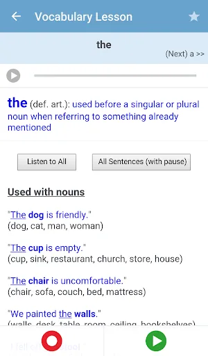 English Vocabulary screenshot 4
