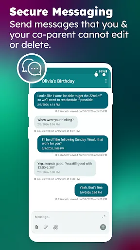 TalkingParents: Co-Parent App screenshot 1